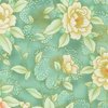 Robert Kaufman Fabrics Imperial Collection Honoka Floral Aqua