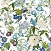 Michael Miller Fabrics Botanical Garden Beautiful Blooms White