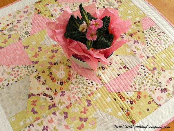 Bunny Garden Table Topper Tutorial Bunny Garden Table Topper Tutorial