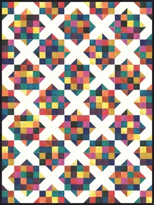 Scrappy Square - Moda 12 Pack Fat Quarter Free Pattern Scrappy Square - Moda 12 Pack Fat Quarter Free Pattern