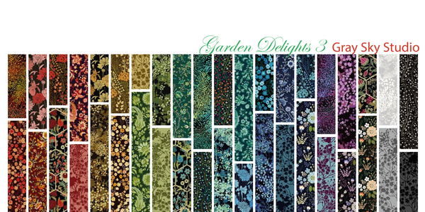 Garden Delights III by In The Beginning Fabrics