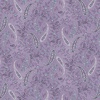 Henry Glass Twilight Garden Flannel Paisleys Purple