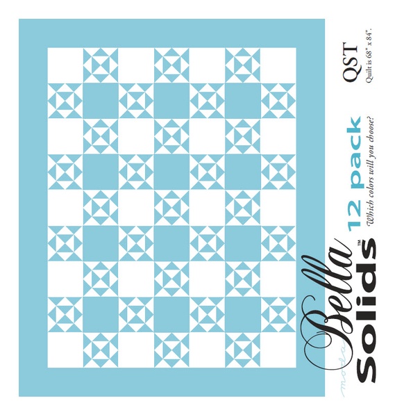 QST - Moda 12 Pack Fat Quarter Free Pattern QST - Moda 12 Pack Fat Quarter Free Pattern