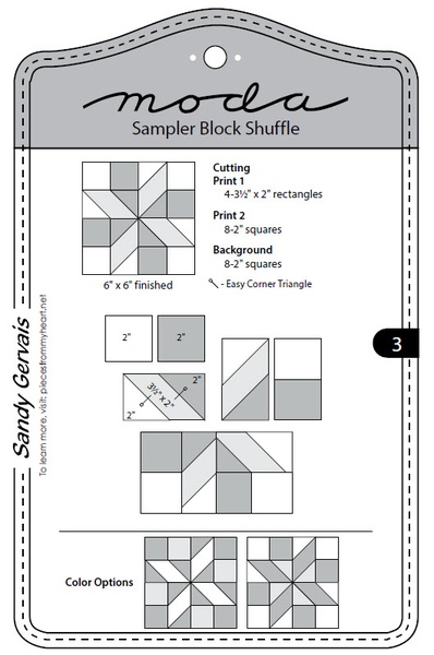 Moda Sampler Block Shuffle Moda Sampler Block Shuffle