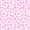 Maywood Studio Playtime Flannel Hearts Pink
