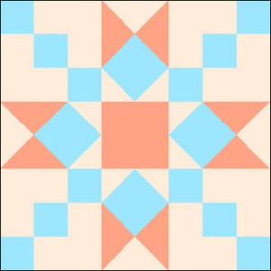 Moda Blockheads II Star Chain Moda Blockheads II Star Chain