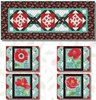 Poppy Perfection Free Table Set Pattern