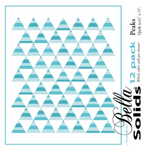 Peaks - Moda 12 Pack Fat Quarter Free Pattern Peaks - Moda 12 Pack Fat Quarter Free Pattern