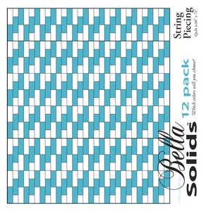 String Piecing - Moda 12 Pack Fat Quarter Free Pattern String Piecing - Moda 12 Pack Fat Quarter Free Pattern