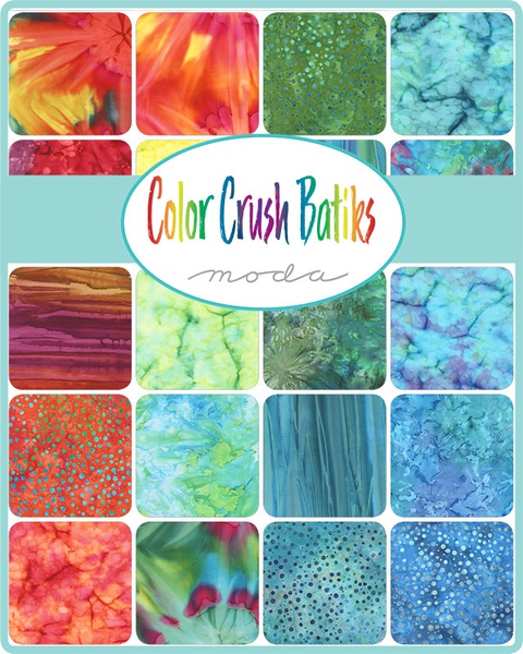 Color Crush Batiks by Moda