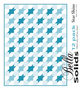 Star Shine - Moda 12 Pack Fat Quarter Free Pattern Star Shine - Moda 12 Pack Fat Quarter Free Pattern