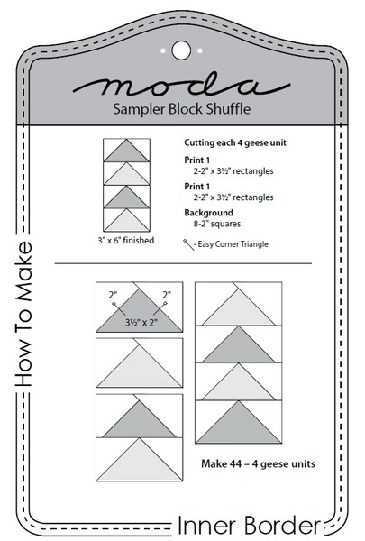 Moda Sampler Block Shuffle Moda Sampler Block Shuffle