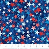 Northcott Patriot 108 Inch Wide Backing Fabric Star Navy