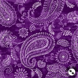 P&B Textiles Bohemia 108 Inch Wide Backing Fabric Purple