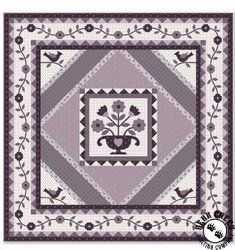 Circa Purple Mulberry Lane Free Quilt Pattern