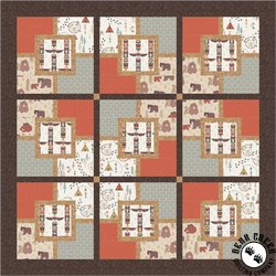 Big Bear Little Bear Free Quilt Pattern by Lewis and Irene