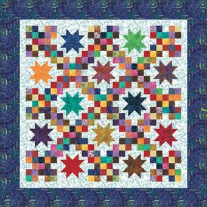 Breezy Batiks Quilt Pattern Breezy Batiks Quilt Pattern