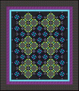 Flower Power Quilt Pattern by Batik Textiles Flower Power Quilt Pattern by Batik Textiles