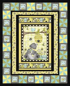 Honey Bee Mine Quilt Pattern by Henry Glass Fabrics Honey Bee Mine Quilt Pattern by Henry Glass Fabrics