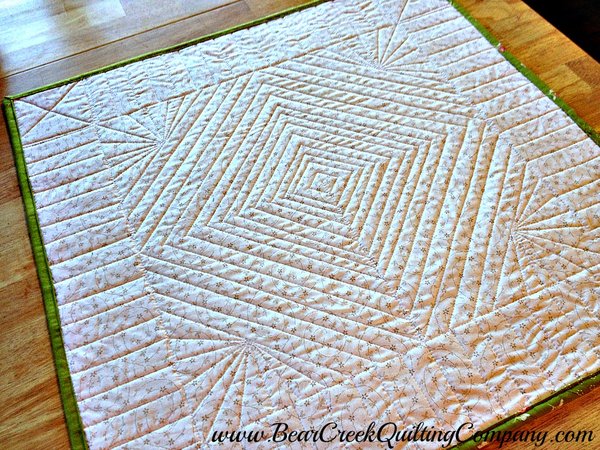 Honeysweet Table Topper back Honeysweet Table Topper back