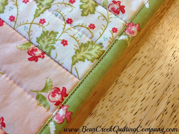 Honeysweet Table Topper binding Honeysweet Table Topper binding