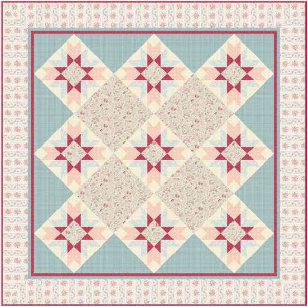 English Diary Quilt Pattern by Andover Fabrics English Diary Quilt Pattern by Andover Fabrics