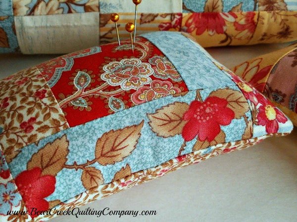 Scrappy Pincushion Tutorial Scrappy Pincushion Tutorial