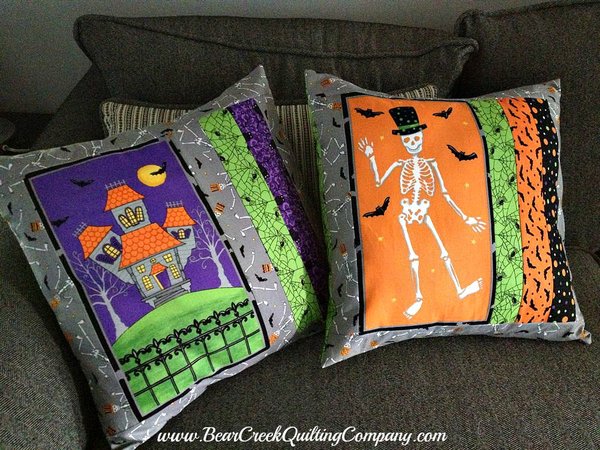 Spooky Pillow Tutorial Spooky Pillow Tutorial