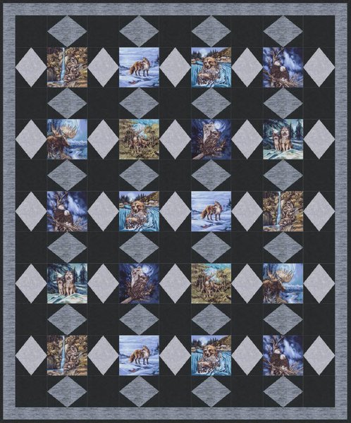 Into The Wild Free Quilt Pattern by Robert Kaufman Fabrics Into The Wild Free Quilt Pattern by Robert Kaufman Fabrics