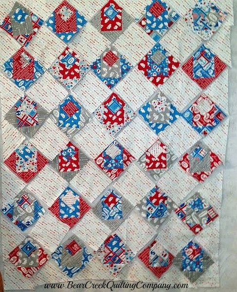 Airmail Envelope Quilt Tutorial Airmail Envelope Quilt Tutorial