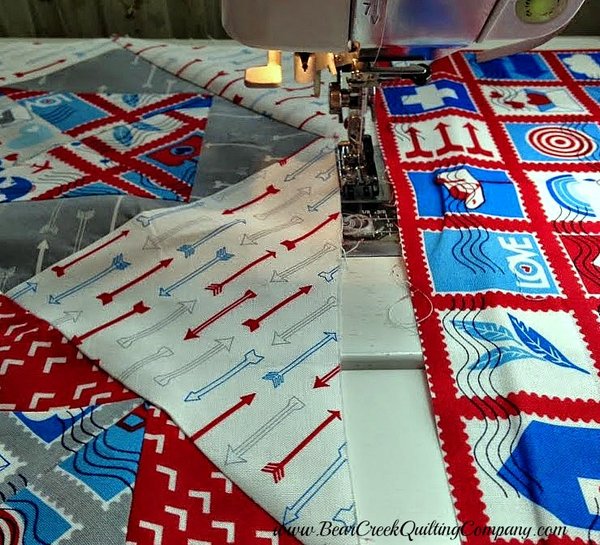 Airmail Envelope Quilt Tutorial Airmail Envelope Quilt Tutorial