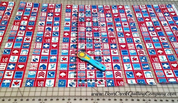 Airmail Envelope Quilt Tutorial