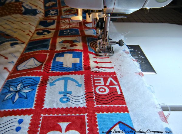 Airmail Envelope Quilt Tutorial Airmail Envelope Quilt Tutorial