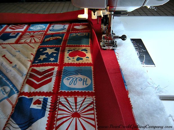 Airmail Envelope Quilt Tutorial Airmail Envelope Quilt Tutorial