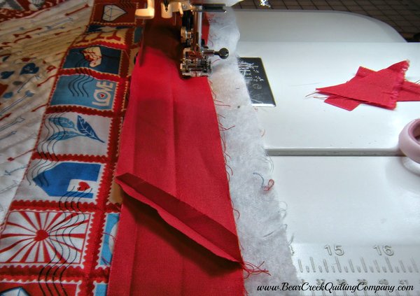 Airmail Envelope Quilt Tutorial Airmail Envelope Quilt Tutorial