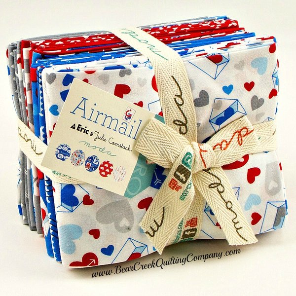 Airmail Fat Quarter Bundle by Moda Airmail Fat Quarter Bundle by Moda