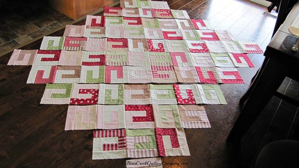 m Mistletoe Lane Quilt Tutorial