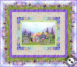 Garden Delight Free Quilt and Pillow Pattern