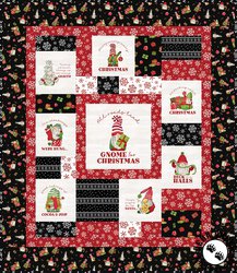 Gnome for Christmas Free Quilt Pattern