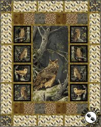 Majestic Woods - Wise Owl Free Quilt Pattern