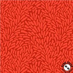Michael Miller Fabrics Bright and Bold Fronds Red